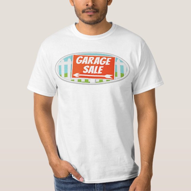 T-Shirt Vente de Garage (Devant)