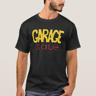 T-shirt Vente de garage Éclairage Éthrifteurs Vente de gar