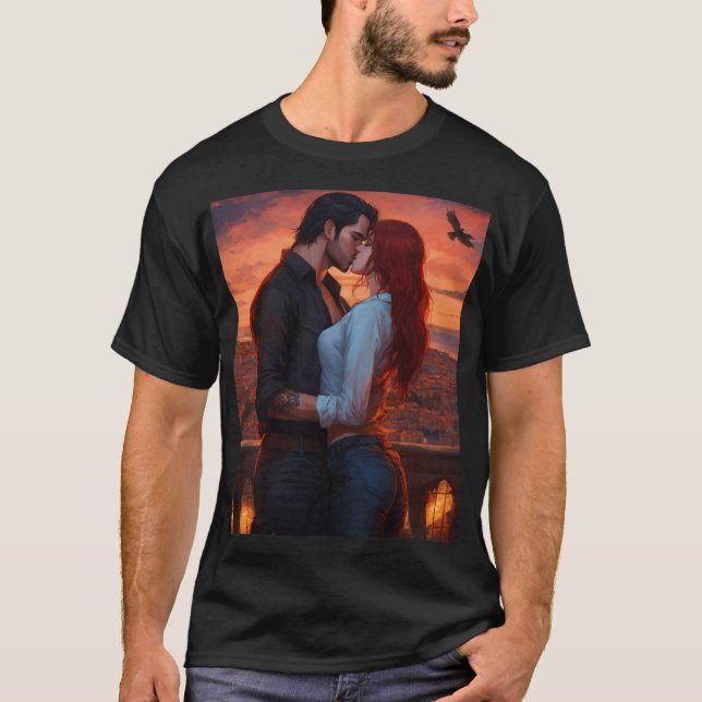T-shirt "Vente française de chemise" (Devant)