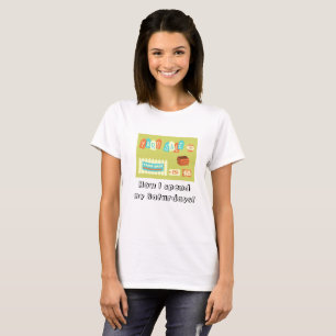 T-shirt Ventes de cour - Comment je passe mes samedis !
