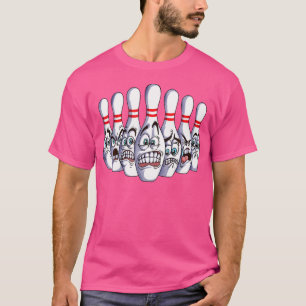 T-shirt Ventilateur Bowling Bowling Bowling Alley Espace r
