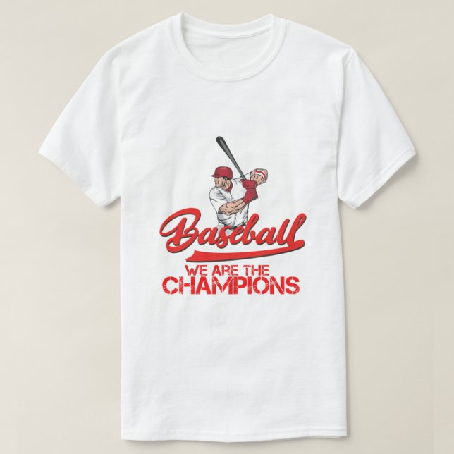 T-shirt Ventilateur de baseball (Design devant)