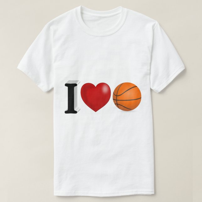 T-shirt Ventilateur de basket-ball (Design devant)