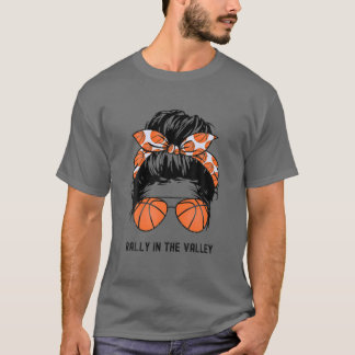 T-shirt Ventilateur de basket Messy Bun Maman Mama Basketb