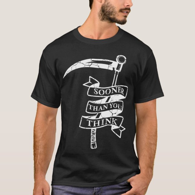 T-shirt Ventilateur de faucheuse Grim Scythe Grim (Devant)