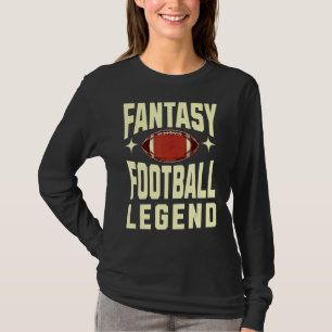 T-shirt Ventilateur de football sportif de légende de foot
