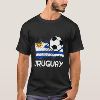 T-shirt Ventilateur de football uruguayen