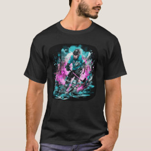 T-shirt Ventilateur de hockey sur glace Vêtements Pop Art