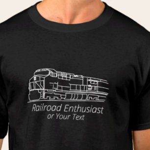 T-shirt Ventilateur de locomotive pour les passionnés du t