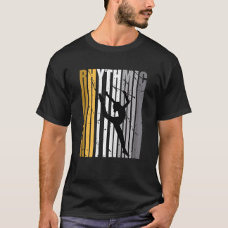 T-shirt Ventilateur de motivation vintage Ado rythmique
