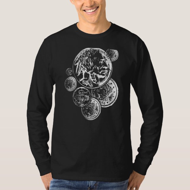 T-shirt Ventilateur de saisie numérique (Devant)