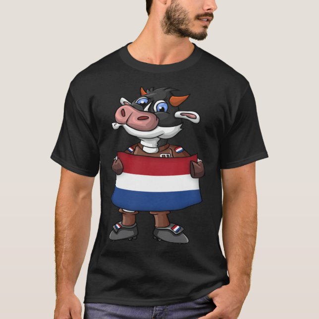 T-shirt Ventilateur de vache hollandaise (Devant)