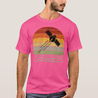 T-shirt Ventilateur laser de l'espace juif Conception amus