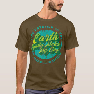 T-shirt Ventilateur spatial Earth Space Science Spaceman P