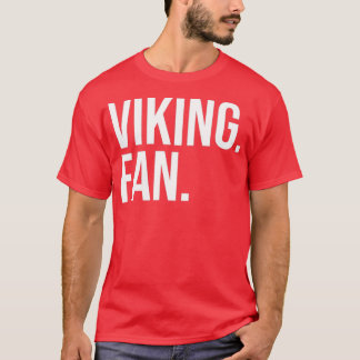 T-shirt Ventilateur viking texte blanc