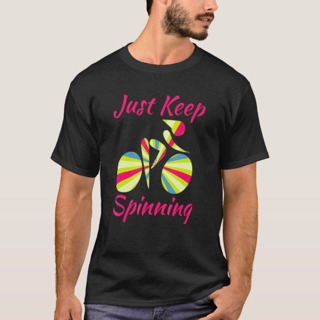 T-shirt Ventilateurs De Classe Spin Fans Filles Juste Cont (Devant)