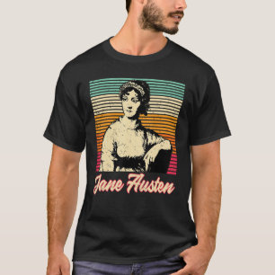 T-shirt Ventilateurs du club littéraire Vintage Jane Auste