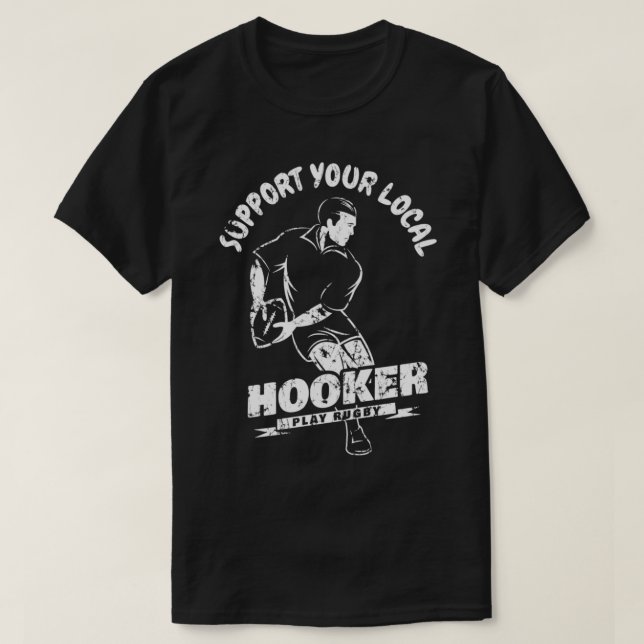 T-shirt Ventilateurs Rugby Design  (Design devant)