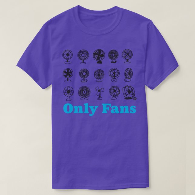 T-shirt ventilateurs uniquement (Design devant)
