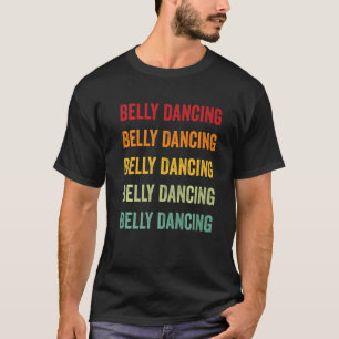 T-shirt Ventre Danser ventre Danser Hobbyist Rainbow