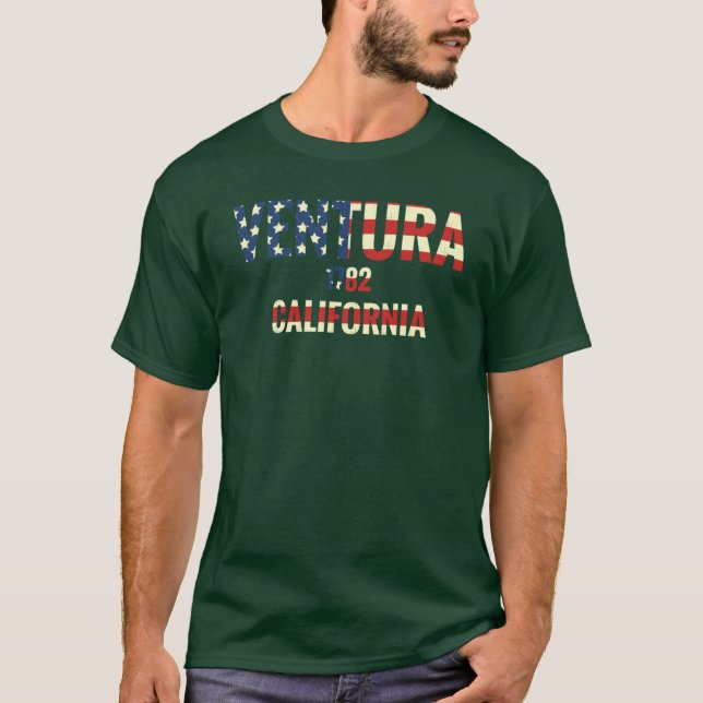 T-shirt Ventura Californie (Devant)
