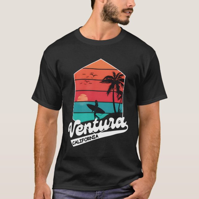 T-shirt Ventura Californie � Australie � s Bijou côtier (Devant)