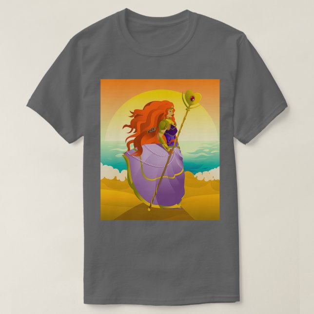 T-shirt venus aphrodite mythologie déesse de l'amour dans  (Design devant)