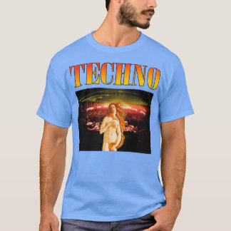 T-shirt Venus at a Techno Club