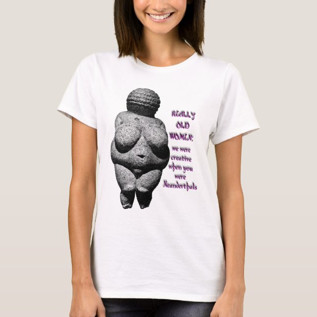 T-shirt Vénus de Willendorf (Devant)