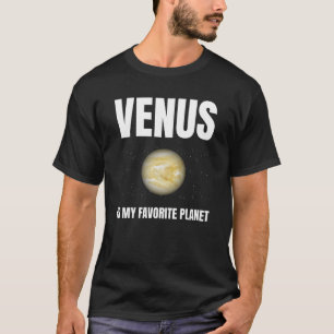 T-shirt Vénus est ma planète préférée