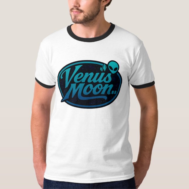 T-shirt Vénus Moon Band Tee Style (Devant)