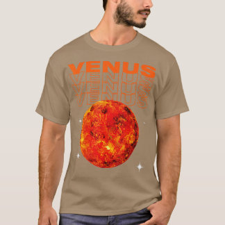 T-shirt Vénus passionnés d'astronomie de planète