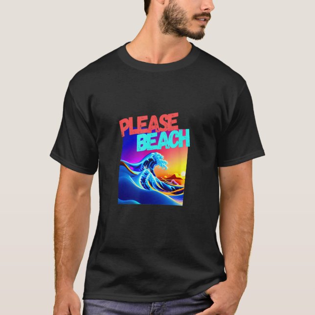 T-shirt Venus sur Please Beach (Devant)