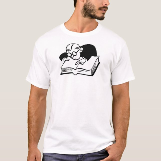 T-shirt Ver de livre 1 (Devant)
