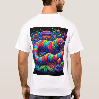 T-shirt Ver de mème