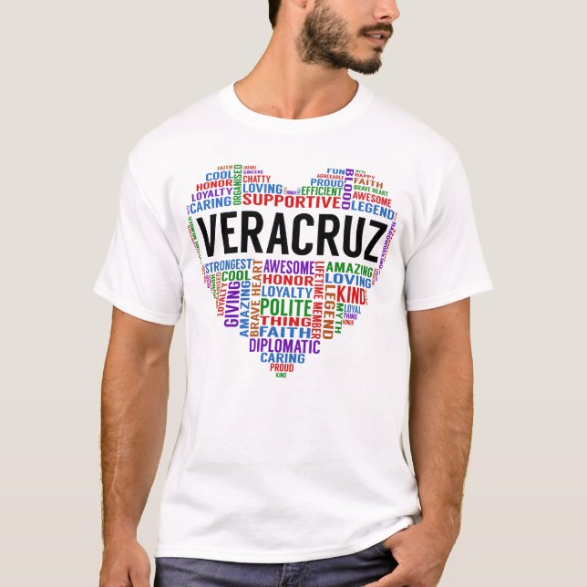 T-shirt VERACRUZ Legend Heart (Devant)