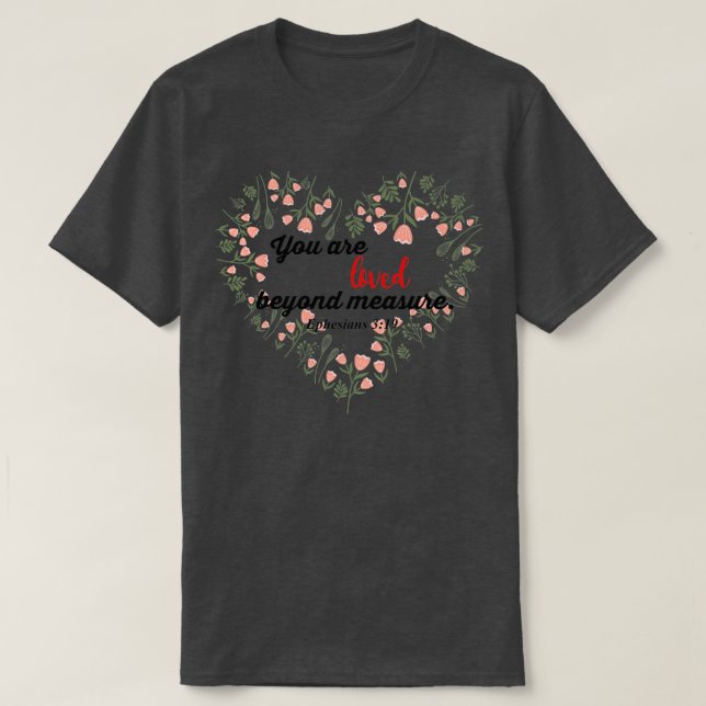 T-shirt Verbe biblique Éphésiens (Design devant)