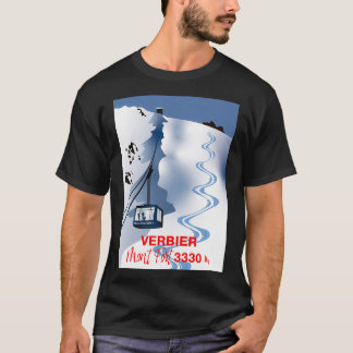 T-shirt Verbier Mont Fort 3330m Suisse