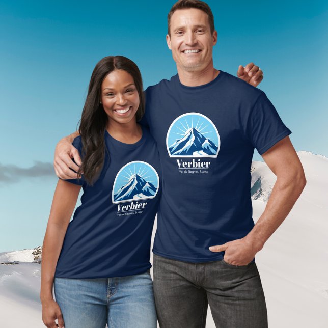 T-shirt Verbier Val de Bagnes (Créateur téléchargé)