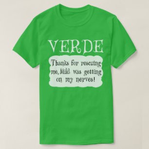 T-shirt verde Sauce