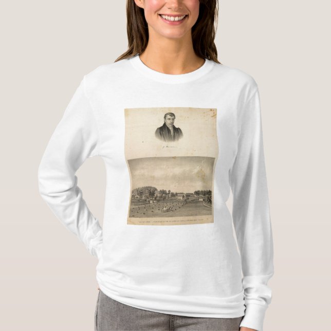 T-shirt Verger de noix, le comté de Rockbridge (Devant)