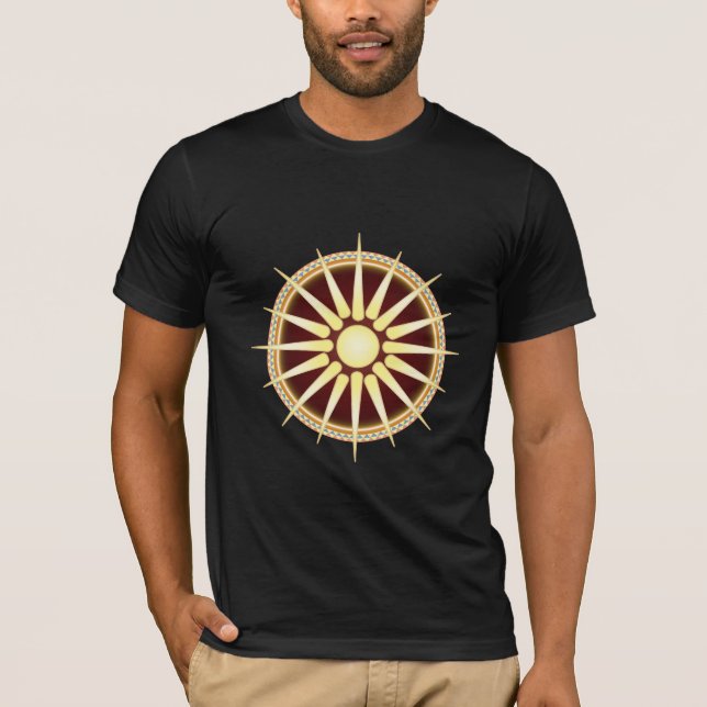 T-Shirt Vergina Sun ( version 3 ) (Devant)