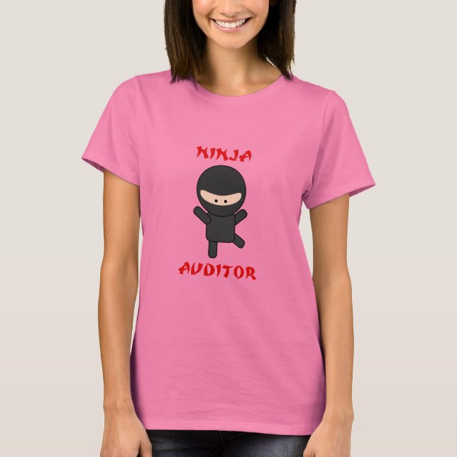 T-shirt vérificateur ninja (Devant)