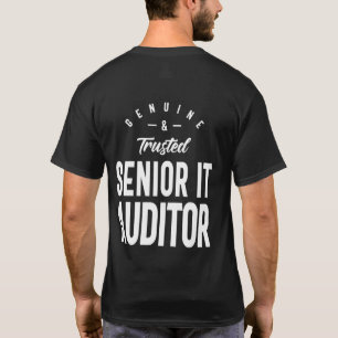 T-shirt Vérificateur principal des TI Titre du poste Cadea