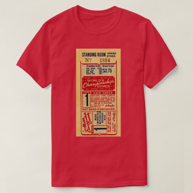 T-shirt Vérification de la pluie (Design devant)