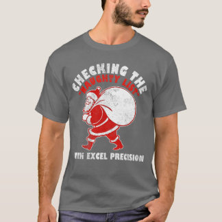 T-shirt Vérification de liste de coquines avec Excel Preci