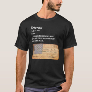 T-shirt Vérification du blanc de la définition de l'ancien