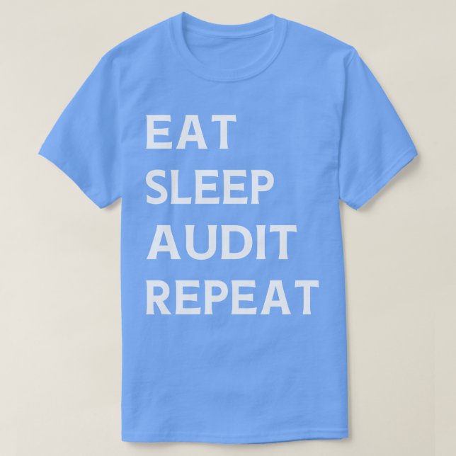 T-shirt Vérification du sommeil de l'alimentation Vérifica (Design devant)
