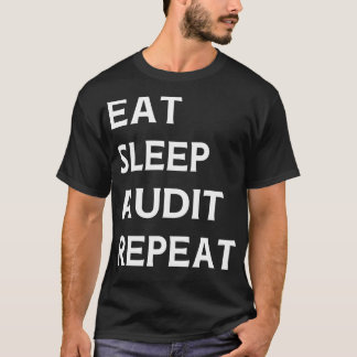 T-shirt Vérification du sommeil de l'alimentation Vérifica