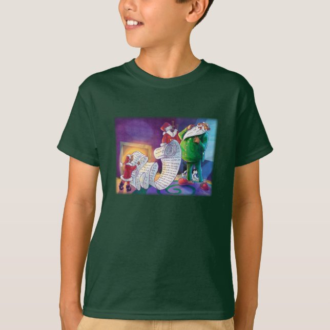 T-shirt Vérifier deux fois Père Noël (Devant)